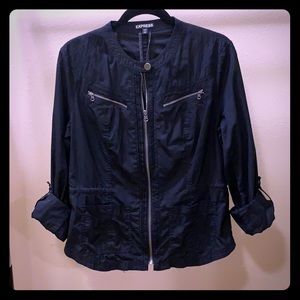 Express Black Lightweight Jacket